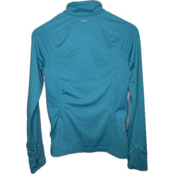 Adidas Women’s Blue Climalite Jacket Zip S - Picture 3 of 7